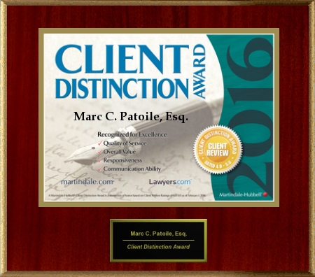 2016 client distinction award